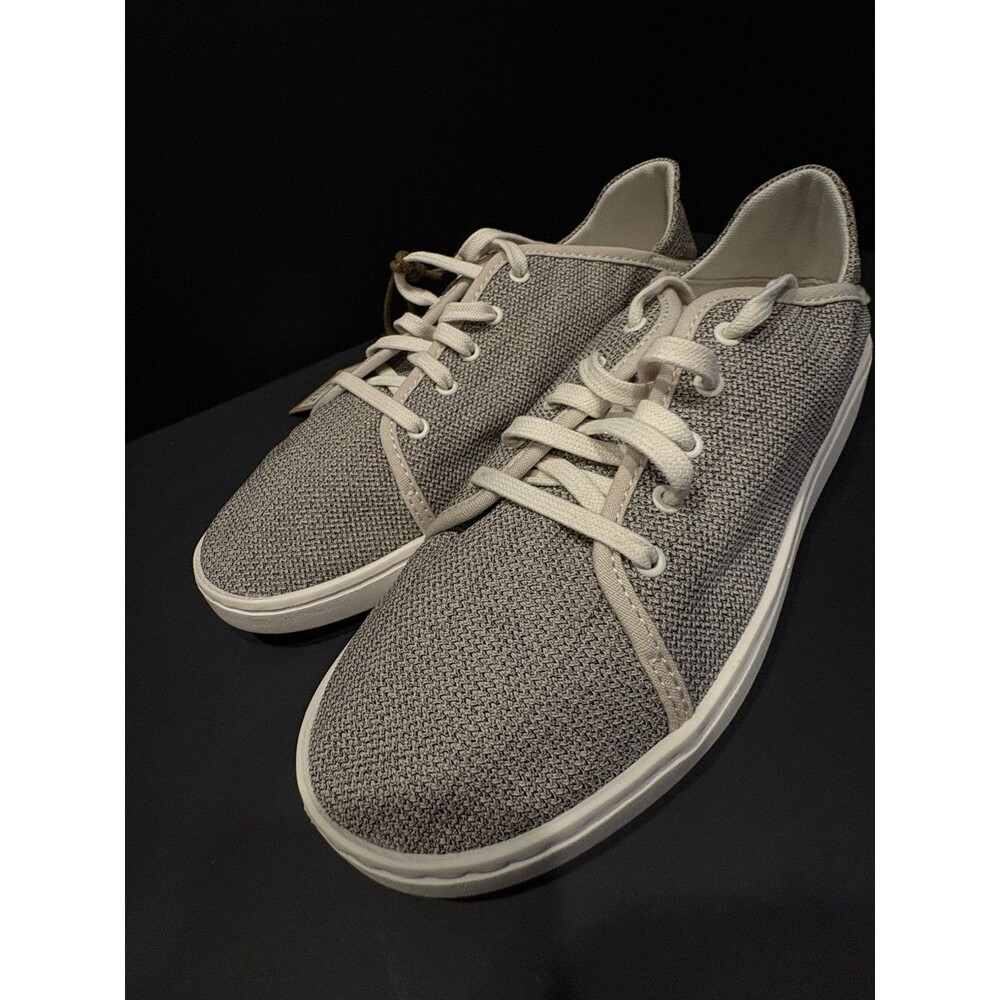OluKai Pehuea Li Womens Size 8.5 Tapa White Sand Casual Sneakers 20379 NEW - Picture 5 of 8